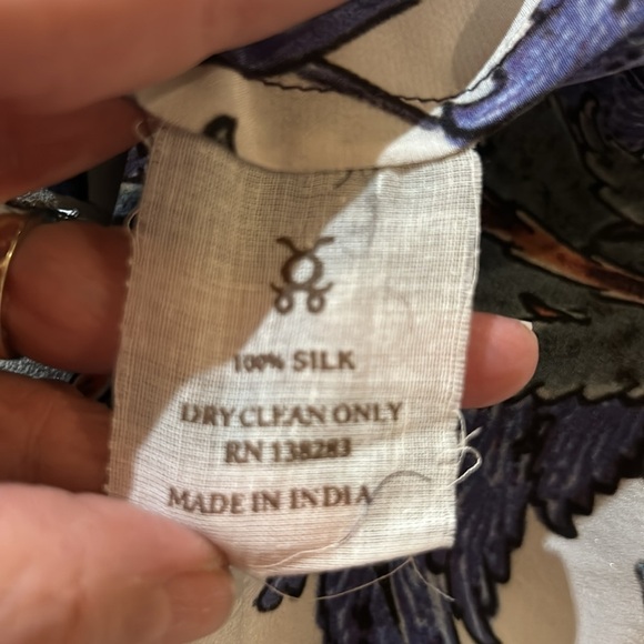 Figue Norah Silk Dress Adjustable Dress. Large - Picture 11 of 11